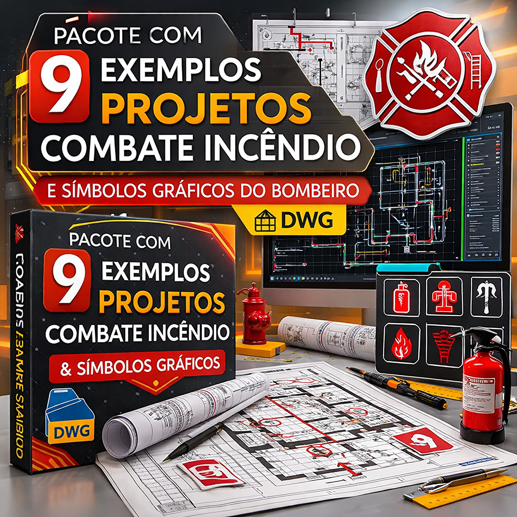 9 Projetos de Referência Combate a Incêndio