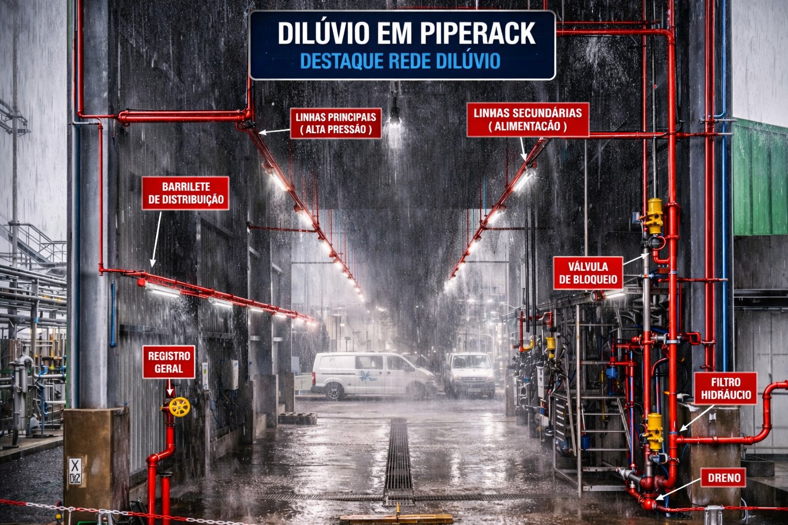 Pipe Rack e Estruturas Metálicas