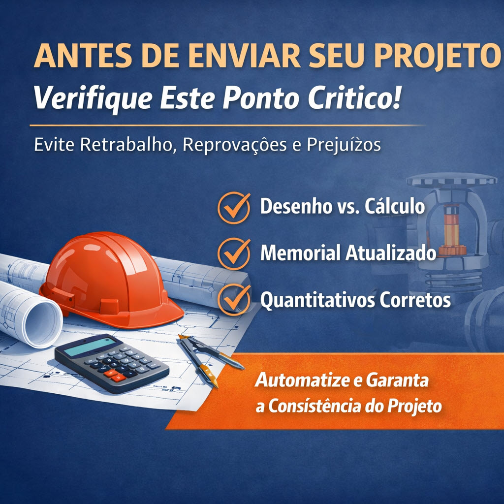Descubra o erro que mais causa retrabalho, reprovações e custos extras em projetos de engenharia. Aprenda como validar cálculos, quantitativos e desenhos antes do envio.