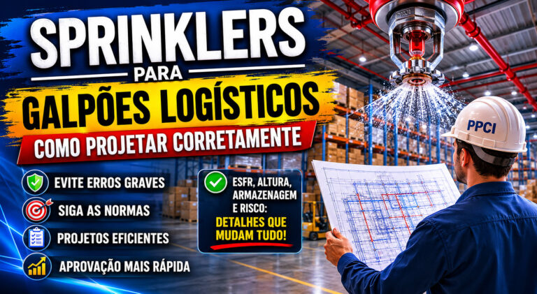 Sprinklers Para Galpões Logísticos: O Erro Invisível Que Pode Comprometer Todo Seu Projeto