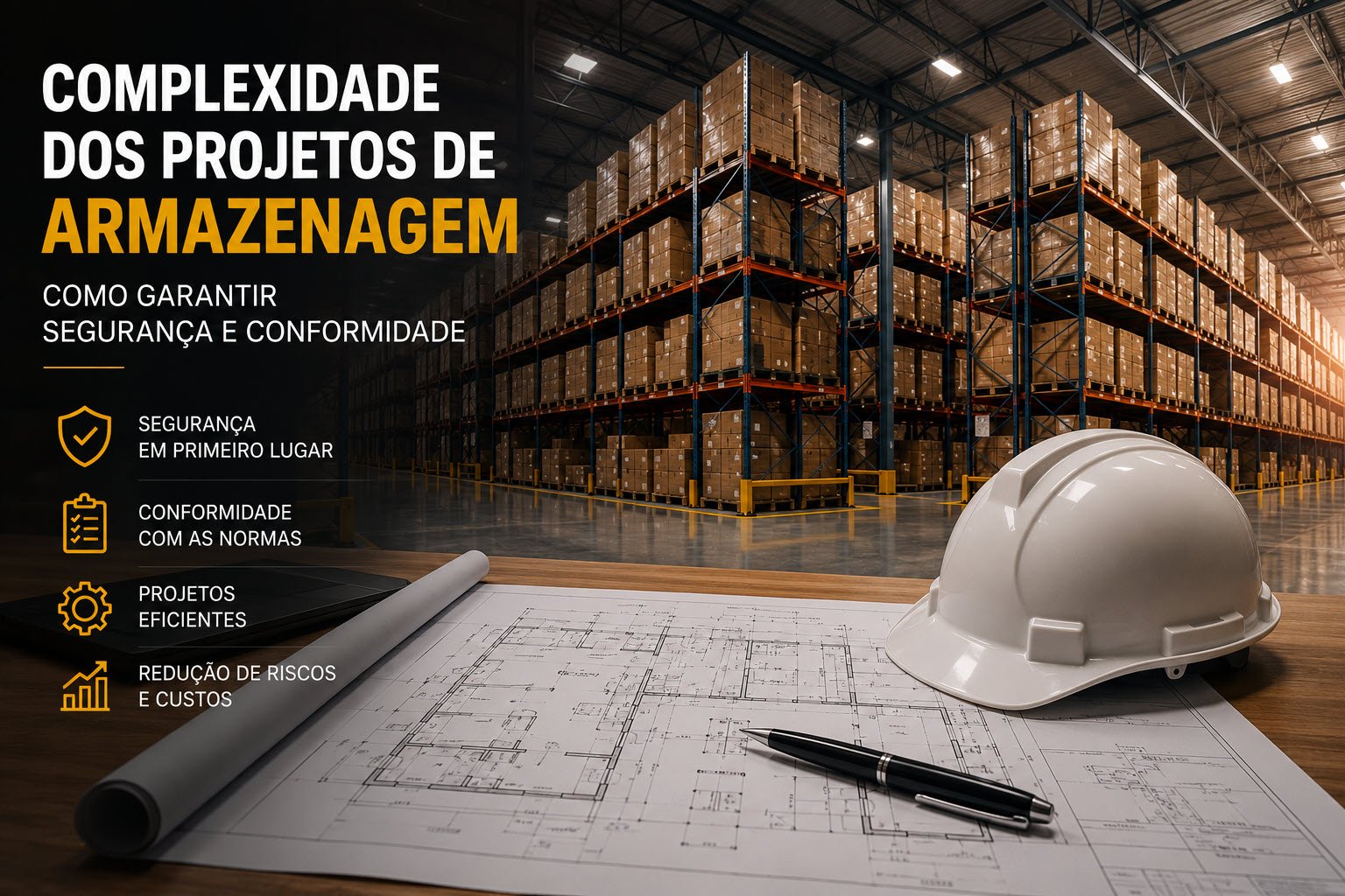 Complexidade dos Projetos de Armazenagem: Como Garantir Segurança e Conformidade