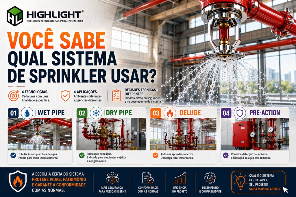 𝗤𝘂𝗮𝗹 𝘀𝗶𝘀𝘁𝗲𝗺𝗮 𝗱𝗲 𝘀𝗽𝗿𝗶𝗻𝗸𝗹𝗲𝗿 𝘂𝘀𝗮𝗿? 𝗘𝗻𝘁𝗲𝗻𝗱𝗮 𝗼𝘀 𝟰 𝘁𝗶𝗽𝗼𝘀